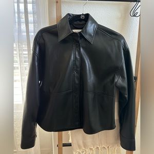 Babaton Leather Pelli Jacket